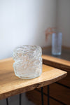 Pale Blue Short Glass Cylinder by Edmond Byrne