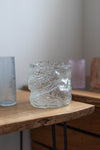 Pale Blue Short Glass Cylinder by Edmond Byrne
