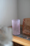 Lavender Glass Cylinder by Edmond Byrne