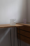 Pale Blue Short Glass Cylinder by Edmond Byrne