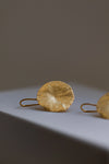 Gold Fingerprint Earring III by Heeseung Koh