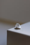 Silver Fingerprint Earring IV by Heeseung Koh