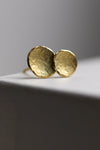 Gold Fragment Earrings by Kayo Saito