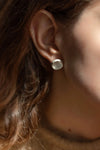 Seedpod Silver Earrings by Kayo Saito