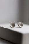 Seedpod Silver Earrings by Kayo Saito