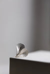 Happa Leaf Silver Earrings by Kayo Saito