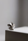 Four Elements Leaf Silver Earrings by Kayo Saito