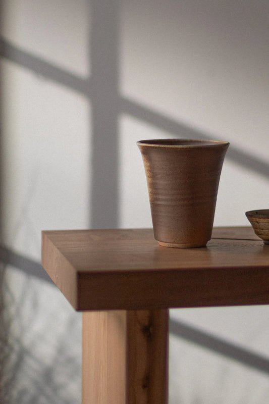 Woodfired Cup IV by Kwak Kyung-Tae