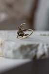 Porphyra Sapphire and diamond ring' by Laura Ngyou