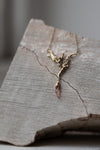 Porphyra Rhodochrosite Necklace' by Laura Ngyou