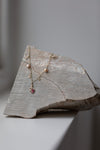 Tourmaline and pearl Bibelo Necklace' by Laura Ngyou