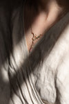 Porphyra Rhodochrosite Necklace' by Laura Ngyou