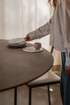 Grey Plates by Lisa Stockham