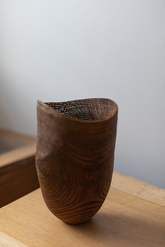 Large Natural Vase by Greg Kent
