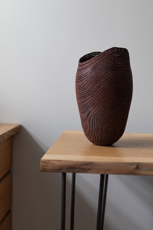 Large Earth Vase by Greg Kent