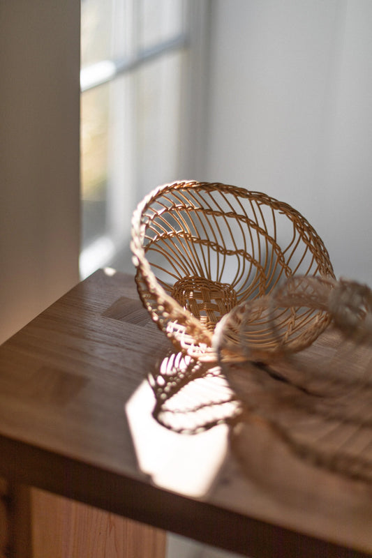 Plaited Bread Basket, Small by Oslo Aula