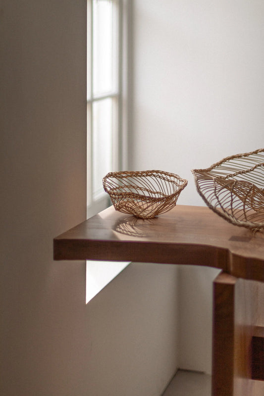 Plaited Bread Basket, Small by Oslo Aula