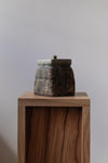 Square Green Brown Container by Paul Philp