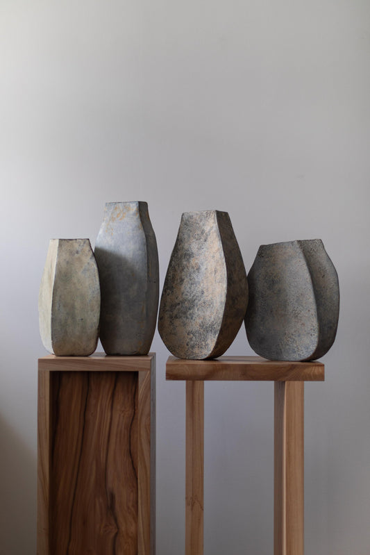 Tall Twisted Vessel by Paul Philp