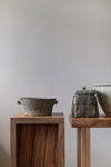 Blue & White Bowl with Small Handles by Paul Philp