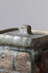 Square Green Brown Container by Paul Philp