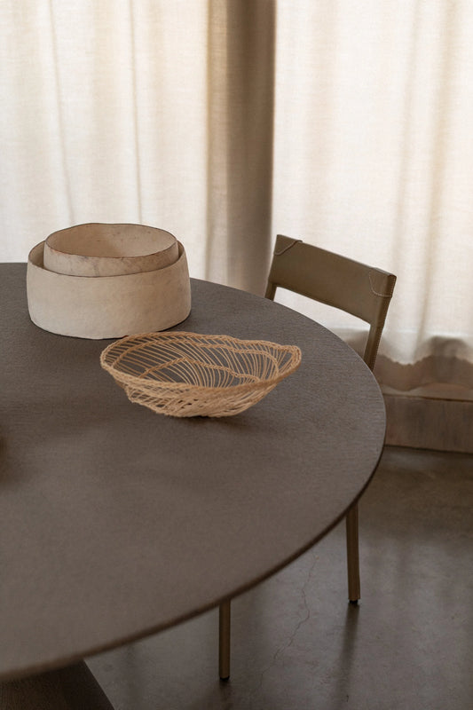 Plaited Bread Basket, Medium by Oslo Aula