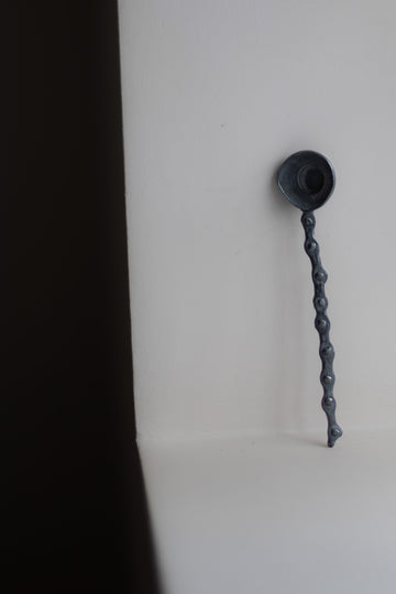 Silver Spoon with Round Head & Circles by Gabi Veit