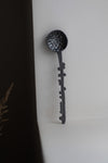 Oxidised Silver Spoon with Dotted Head and Stem by Gabi Veit