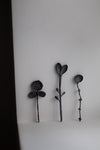 Small Silver Spoon with Leaf & Seeds by Gabi Veit