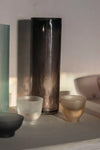 Blown Glass Vases with China Clay Patina by Edmond Byrne