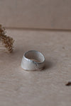 Fingerprint Wide Ring I by Heeseung Koh