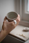 Fingerprint Wide Ring I by Heeseung Koh