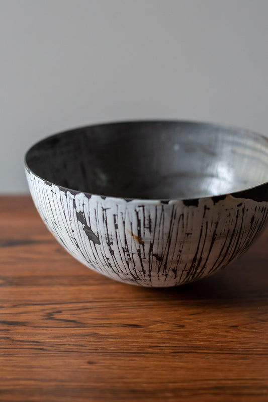 Helen Carnac Each Other Bowl Vitreous Enamel on Steel