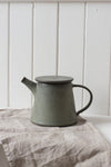 Teapot in Moss Green, by Borja Moronta