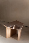 Simulated Stool in English Oak by Isobel Napier & James Trundle