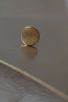 Circle Stud Earrings in Gold Vermeil by Kei Tominaga