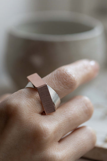 Cross Ring by Kei Tominaga