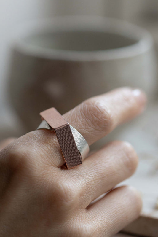 Cross Ring by Kei Tominaga