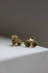 Fragment Three Element Earrings in 18ct Gold by Kayo Saito