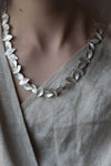 Small Leaf Necklace by Kayo Saito