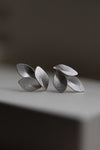 Leaf Silver Earrings by Kayo Saito