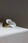 Ripple Combination Earrings in Silver & Gold by Kayo Saito