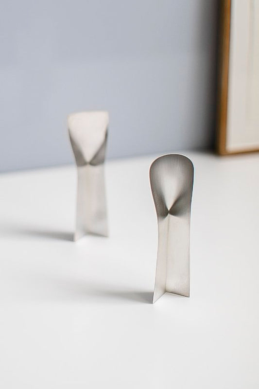 Kei Tominaga Folded Silver Standing Spoon