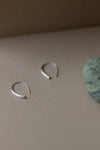 Silver ‘Forged Refined’ Hoops (Large) by Kerry Seaton