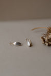 Kerry Seaton, Silver and 18ct Yellow Gold ‘Pumpkin Seed’ Earrings
