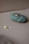 Leaf Earrings in Gold by Kerry Seaton
