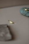 Leaf Earrings in Gold by Kerry Seaton
