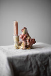 Candlestick with Pink Berries by Kina Björklund