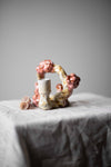 Candlestick with Pink Berries by Kina Björklund