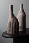 Ribbed Vessel (tall neck) by Malcolm Martin and Gaynor Dowling